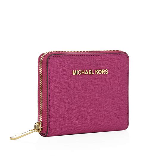 michael kors light purple wallet|Michael Kors small pink wallet.